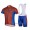 Spider-Man Fietskleding Set Fietsshirt Met Korte Mouwen+Korte Koersbroek Rood Blauw