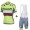 2016 Tinkoff Fietskleding Set Fietsshirt Met Korte Mouwen+Korte Koersbroek Rood Blauw Wit