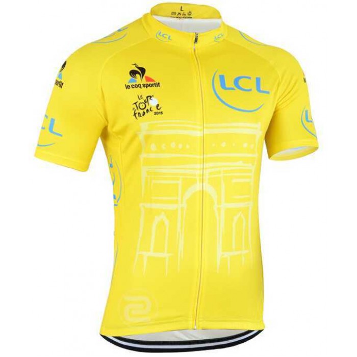 2015 Tour De France Wielershirt Met Korte Mouwen