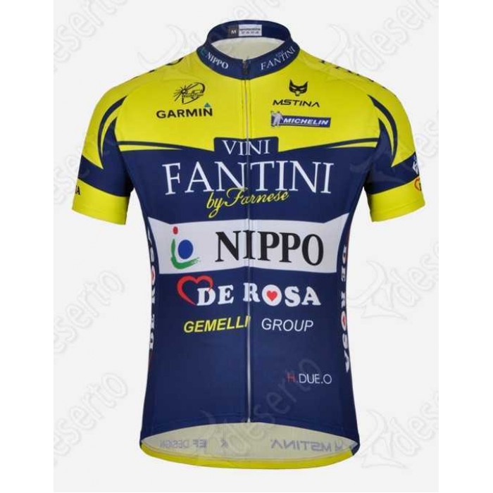 Vini Fantini NIPPO De Rosa Wielershirt Met Korte Mouwen