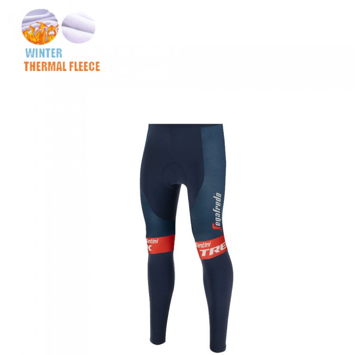 Fietskleding Profteams Winter Fleece Trek Segafredo 2022 Pro Lange Fietsbroek Bib mYloS